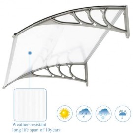 HT-150 x 100 Household Application Door +Window Rain Cover Eaves Canopy Bracket