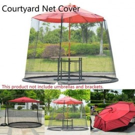 Patio Umbrella Nets Cover Mosquito Netting Outdoor Parasol Mosquito Mesh Screen