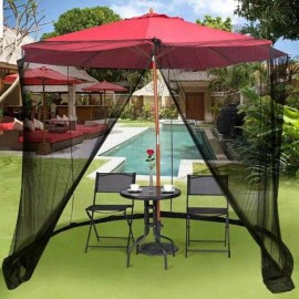 Patio Umbrella Nets Cover Mosquito Netting Outdoor Parasol Mosquito Mesh Screen