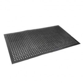 Indoor Commercial Heavy Duty Anti-Fatigue Kitchen Bar Floor Mat Black 36