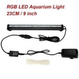 RGB Fernbedienung 23cm LED Blase Aquarium Lampe Belechtung Unterwasser Deko