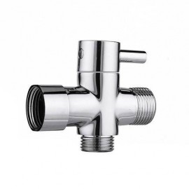 Handheld Stainless Steel ABS Bidet Sprayer Bathroom Toilet T-Adapter Kit W/Hose