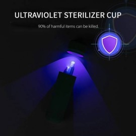 Portable LED UV Toothbrush Sterilizer Trave case Towel Disinfection Box