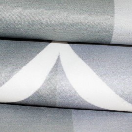 Waterproof Polyester Fabric Water Drop Pattern Shower Curtain 240 200cm