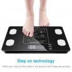 180kg/100g Digital Body Fat Scale Health Analyser Fat Muscle BMI