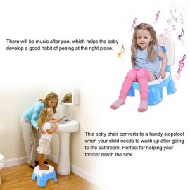 Children's Music Toilet Baby Toilet Infant Child Stepstool Potty Water Closet