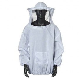 Beekeeper Beekeeping Jacket Protective Veil Smock Bee Hat Suit Clothe Equipment