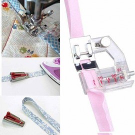 60IN1 Fusible Bias Binding Tape Maker Sewing Quilting Awl Binder Foot Tool Kit