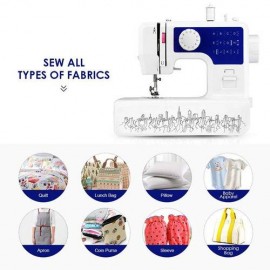 New Sewing Machine With 2 Speeds Thread Crafting Mending Kits For Kid Beginner