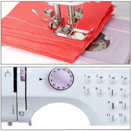 New Mini Sewing Machine Foot Pedal Adjustable Speed For Kids Beginners