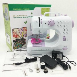 New Mini Sewing Machine Foot Pedal Adjustable Speed For Kids Beginners