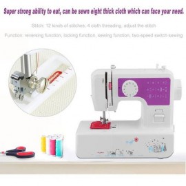 New Home Sewing Machine Embroidery Foot Pedal Adjustable For Kids Beginners